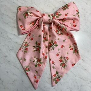 Handmade Fabric Bow for Wreath